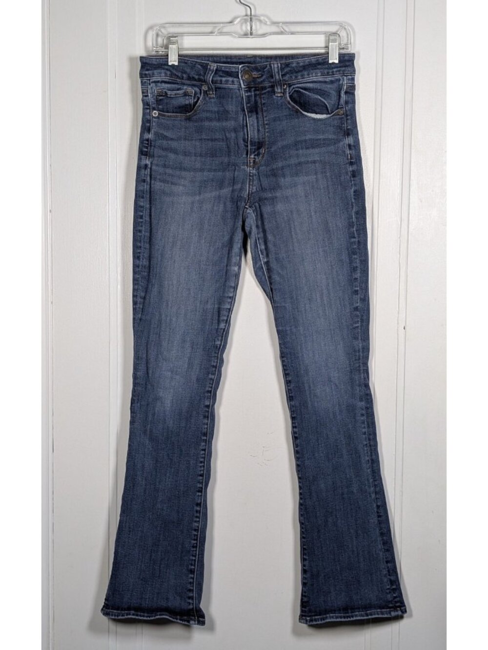 American Eagle Women's Size 8 Regular High Rise Skinny Kick Next Level Stretch